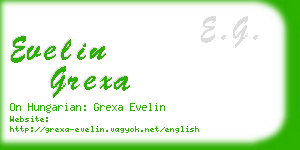 evelin grexa business card